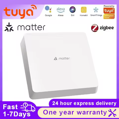 Tuya Matter Thread Hub Zigbee Smart Home Bridge Matter Gateway Hub Siri voice control Homekit Smartt