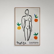 【原裝海報】馬諦斯 Henri Matisse | 模特與橙子 (1953)