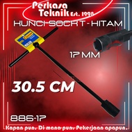 LIPPRO 886-17 T-Socket Wrench 17 mm Black Sock T Long Socket Wrench