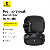 Baseus Bowie E19 Wireless IPX5 Waterproof Bluetooth Earphone With 2 ENC Mics Earbuds Strong Bass Ear