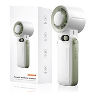 Aigo HFS8 Foldable Fan Rechargeable Turbo Jet Mini Fan Portable Handheld Strong Wind With 200 Gears