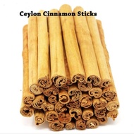 Ready stock 100% Original Ceylon Cinnamon Srilanka | Kulit Kayu Manis Asli Srilanka 100g