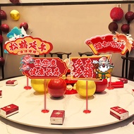 Cake Decoration  cake decoration  Elderly Birthday Banquet Scene Setup Table Sign Decoration kt Plat