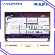 Philips 42.5"  438P1 5ms 4K Ultra HD LCD display with MultiView Monitor