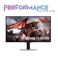 SAMSUNG 32" FLAT HEIGHT ADJUSTABLE OLED G8 GAMING/SMART MONITOR LS32DG802SEXXS(3 YEARS WARRANTY BY B