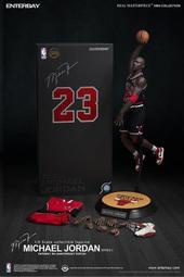 （下標前請先留言）ENTERBAY 8週年紀念版 Michael Jordan 麥可喬丹 黑色球衣客場版