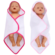 1pc 39*39cm Doll Clothes Cuddle Blanket For Doll Girls Up To 18 Inches, Suitable For 43cm Reborn Dol