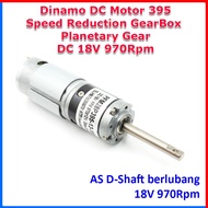 Dynamo DC Motor 395 28mm Medium Speed Reduction Gearbox Gear Box Planetary Gear Slow Reduction Gear 
