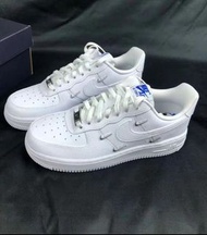 全新正品🔥Nike Air Force 1'07 LX ''Chrome Luxe‘’四鉤 低幫板鞋 白藍色