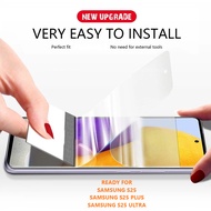 LAYAR ANTI-SCRATCH HYDROGEL CLEAR FRONT SAMSUNG S25 EDGE S25 S25 PLUS S25 ULTRA CLEAR SCREEN SCREEN 