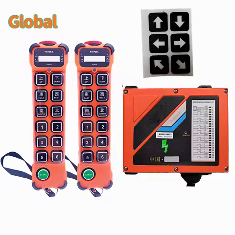 H112 12-key Single-speed Industrial Wireless Radio Crane Remote Control Switches Hoist Track Overhea