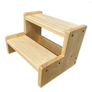 Children Climbing Locking Ladder Step Ladder Bed Drawer Solid Wood Cabinet Cabinet Foot Ladder Stool
