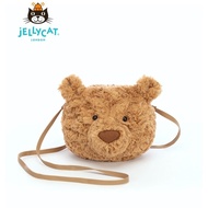 Jellycat Barcelona Bear Plush Shoulder Bag Teddy Bear Plush Bag Teddy Bear Plush Toy Children's Gift Birthday Gift for Girls