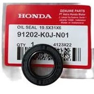 HONDA BEAT V2 FI MAGNET OIL SEAL 19.5x31.5x6 // 91202-K0J-N01 CRANKCASE CRANK CASE ENGINE BEAT110 V4