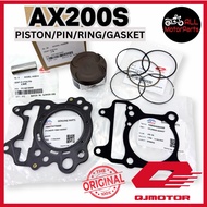 [100% ORI] QJ MOTOR AX200S AX 200 PISTON RING PIN HEAD BLOCK GASKET ORIGINAL QJ MOTOR