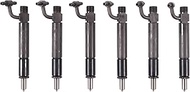 LSSOCH 6PCS Fuel Injectors 1817126C91 781779 Compatible With Navistar Engines DT466 DTA466