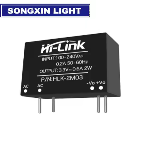 Hi-Link Factory 2W 3.3V/5V/9V/12V/15V/24V 600mA/400mA/230mA/170mA/130mA/83mA AC DC Power Supply Modu
