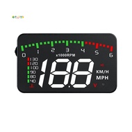 A900 Car HUD OBD RPM Meter Head-Up Display Car Accessories Multi-Display Car Digital Speed  RPM Wate