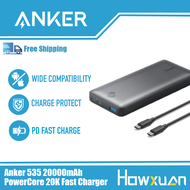 Anker 535 PD30W (PowerCore 20K) 20000MAh ใช้ได้กับ IPhone15/14/13/12pro/ 12 Pro Max/ 8 X/xr Samsung 