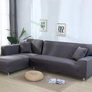 H-66/ Solid Color Sofa Cover Elastic Tight Cover Full Cover Fabric Sofa Cover Sofa Cushion Sofa Cover 8NBO