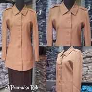 Blazer Pramuka Wanita Pembina Setelan Rok Pramuka