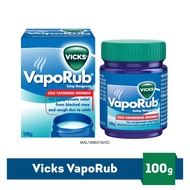 VICKS Vaporub Cold Vaporizing Ointment 100g