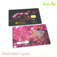 1g 999.9 Pure Gold Bar by MAA Precious Metal Sdn. Bhd.