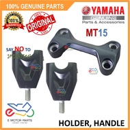 MT15 HANDLE UPPER HOLDER LOWER CROWN HANDLE BRACKET[100% ORIGINAL YAMAHA] - B48-F3441-00 B48-F3442-0