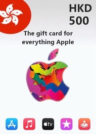 香港 Apple iTunes Gift Card 500 HKD x 2