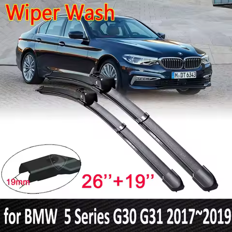Car Wiper Blades for BMW 5 Series G30 G31 2017 2018 2019 520i 523i 528i 530i 535i 550i M5 518d 520d 