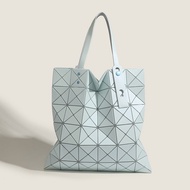 ✓ Issey Miyake 2023 New Frosted Symphony Stitching Geometric Diamond Bag Shoulder Handbag Six-Gate L