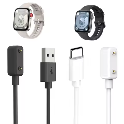 Smartwatch Charger USB Charging Cable For Huawei Watch Fit 3/2/New/SE/Mini Band 9/8/7/6 Pro Honor ES