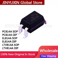50pcs New Original PC814A PC814 EL814A EL814 LTV814A LTV814 B-C-D Imported Chip SOP Direct Insert DI