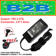 ACER Power Adapter Charger 19V 2.37A 3.0*1.0mm (45W) / SWIFT 3 SF314-55-744S SWIFT 3 SF314-55G-74ZE 