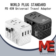 WORLD PLUG STANDARD™ PD 45W Universal Travel Adapter