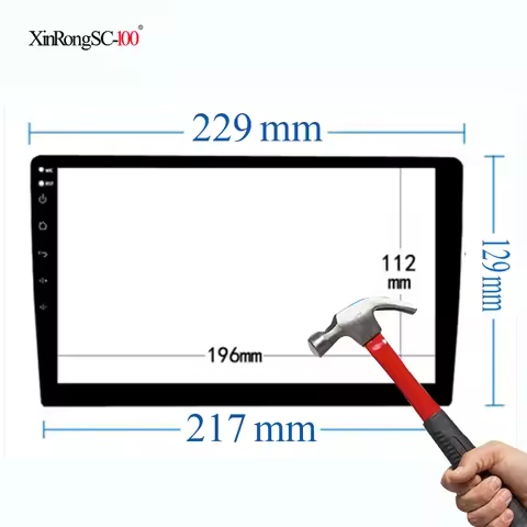 Tempered Glass Protective Film for TEYES CC2 CC2L Seicane 9 inch Car Radio Multimedia Video Player N