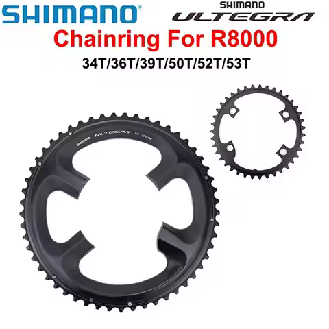 Shimano Ultegra R8000 / 105 R7000 11s Crankset Chainring For Road Bike 34T/36T/39T/50T/52T/53T/50-34