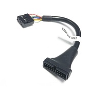 The host has a built-in 3.0 to motherboard 2.0 USB adapter cable conversion head