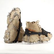 A1R crampons Anti-slip Shoe Cover Outdoor 24-tooth Stainless Steel Snow Snow Claw Professional Equip