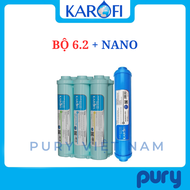 Bộ 11 lõi lọc nước Karofi cho máy nóng lạnh KAD-D66/D66S/D66M - Hàng chính hãng