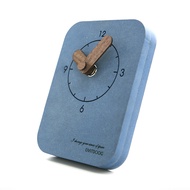 American Simple Table Clock Table Clock Table Pendulum Clock Student Bedroom Mute Bedside Wall Clock