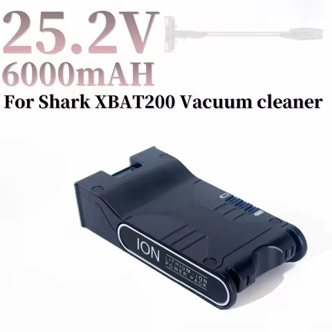 25.2V 6000mAH lithium-ion vacuum cleaner battery, For Shark XBAT200 ION Rocket IONFlex and IONFlex C