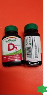 Jamieson 維他命 D 維生素 Vitamin 1000IU