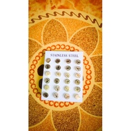 Benedictine Medal Earrings (stainless steel)