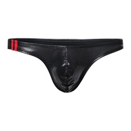 Men Sexy T-back Thongs Underwear Soft Low-waisted Slim Underpants Briefs