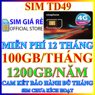 FREESHIP - Sim 4G Vinaphone trọn gói 1 năm VD149 D159V U1500 BIG50Y FHAPPY D89Y D500 - Shop sim giá 