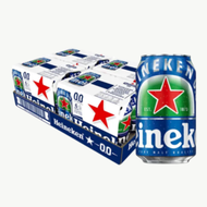 海尼根 0.0零酒精啤酒 330ml (24罐裝)