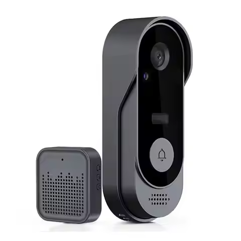 A64Z Smart Home 2.4G Wifi Wireless Camera Doorbell 720P Video Intercom Outdoor Waterproof Night Visi