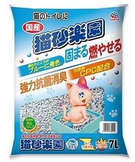 地球製藥 - 日本 貓砂樂園 環保紙貓砂 7L
