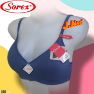 J190 Sorex Bra for Adult Women, Underwire Foam Bra Cup B Size 34 36 38 40 Two Hooks